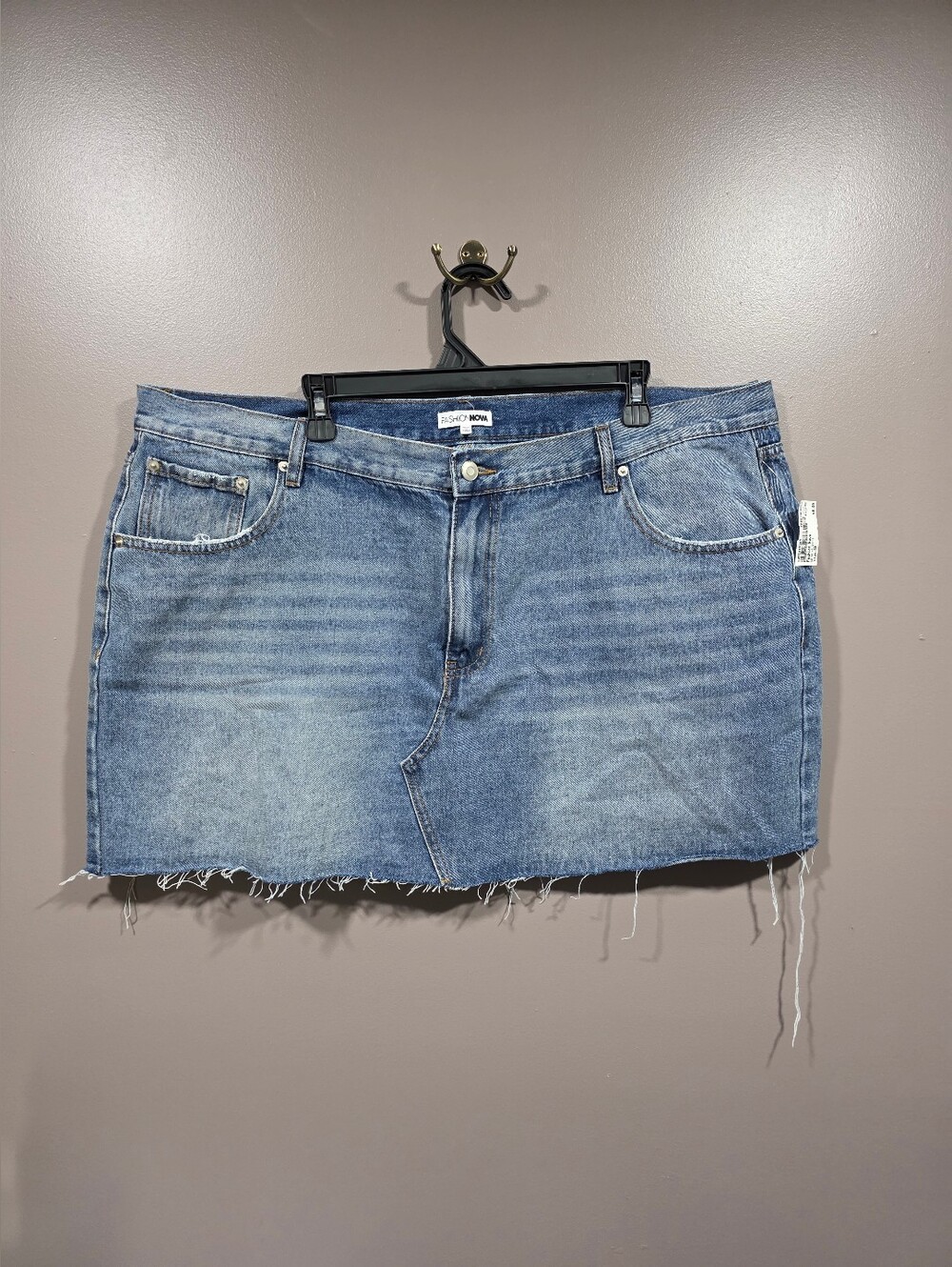 Fashion Nova Denim Mini Skirt